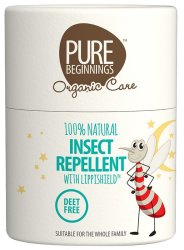 PURE BEGINNINGS Natural Insect Repellent - Biodegradable Stick