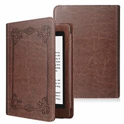Fintie Folio Case For Kindle Paperwhite Fits All-new 10TH Generation 2018 All Paperwhite Generations - Book Style Vegan Leather Shockproof Cover With Auto