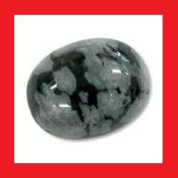 Snowflake Obsidian - Oval Cabochon - 2.12cts