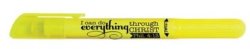 Twist & Glide Yellow High-lighter - I Can Do Everything Through Christ - Phil 4:13