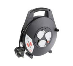 Brennenstuhl Closed Cable Reel Vario With 3-WAY Multiplug - 10M 3093207