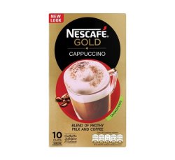 Nescafé Gold Reduced Sugar Cappuccino Sticks 10 x 12.5 g