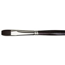 Top- Acryl Flat Synthetic Brush Series 7185 Size 12