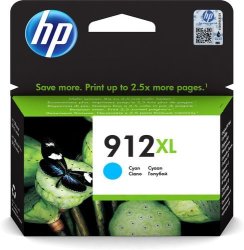 HP 912XL High Yield Cyan Original Ink Cartridge