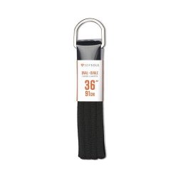 Sofsole Athletic Oval Laces 36 Black