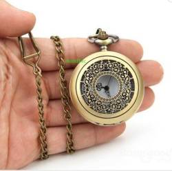 Stylish Vintage Pocket Watch - Gold In Stock