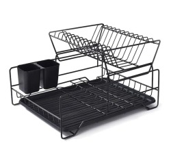 Double Tier Dish Drying Rack
