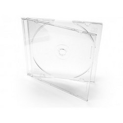 CD 5.2mm Slimline Jewel Box Clear 200