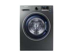 Samsung WW80J5555FX 8KG Freestanding Washing Machine With Eco Bubble - Inox Silver