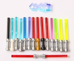LEGO Star Wars Lightsaber Rare Colors And Metallic Hilts