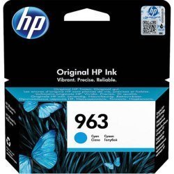 HP 963 Cyan Original Ink Cartridge 700 Pages