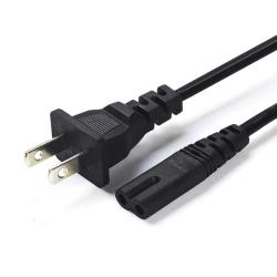 TPLtech Ul Listed 18 Awg 2 Prong Power Cord Cable Compatible Epson XP-310 XP-410 Stylus workforce Printer And More