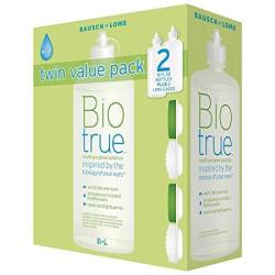 Biotrue Contact Lens Solution For Soft Contact Lenses Multi-purposes 16 Ounce 2 Count Biotrue
