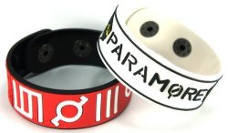 30 Seconds To Mars Paramore 2PCS New Bracelet Wristband 2X 2A8