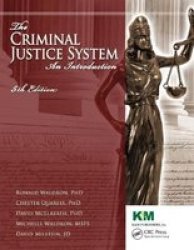 The Criminal Justice System - An Introduction Fifth Edition Paperback 5TH New Edition