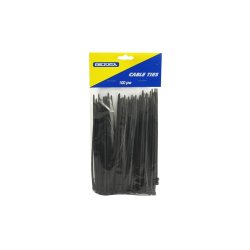 Dejuca - Cable Ties - Black - 150MM X 3.6MM - 100 PKT - 4 Pack