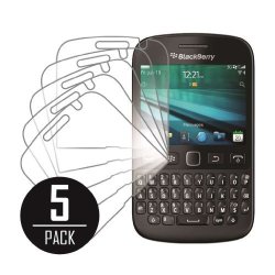 Blackberry 9720 Screen Protector Cover Mpero Collection 5 Pack Of Clear Screen Protectors For Blackberry 9720