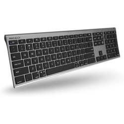 Macally Multi-device Bluetooth Keyboard For Mac Grey - New