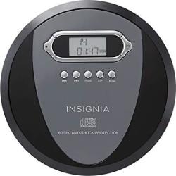 Insignia NS-P4112 Portable Cd Player With Skip Protection For Cd Cd-r Cd-rw - Includes Headphones