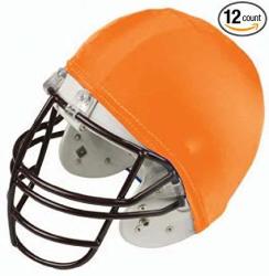 Champion Helmet Covers - Orange Color Pack Of 12