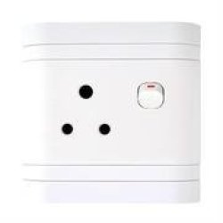 Lesco Single Switch Socket With Flush Cover