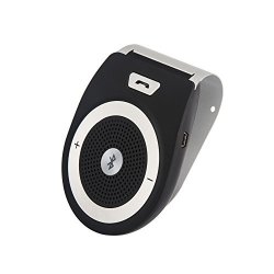 Etbotu Bluetooth Car Handsfree Aigital Wireless Speaker Audio Receiver Sun Visor Speaker Music Player Adapter