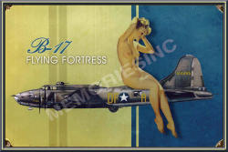 B17 Flying Fortress - Metal Sign