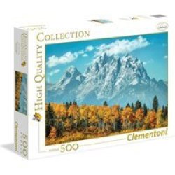 High Quality Collection Puzzle - Grand Teton In Fall 500 Piece