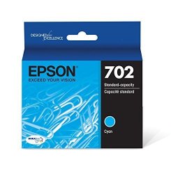 Epson T702220 Durabrite Ultra Cyan Standard Capacity Cartridge Ink