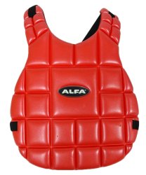Alfa Men's Sports Hockey Red Chest Guard Player Protection Accessories- Small ALF-CHG2A