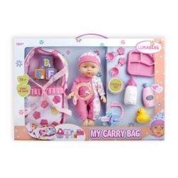 Functional Baby Doll With Carry Bag