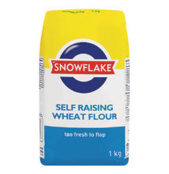 Snowflake Self Raising Wheat Flour 1 X 1KG