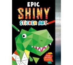 Epic Shiny Sticker Art Paperback