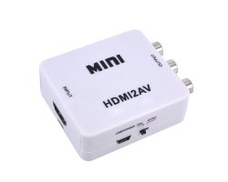 Phunk AL-7 MINI HDMI2AV 1080P HD Video Converter