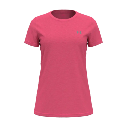 Under Armour Women's Tech Twist T-Shirt Pink - L
