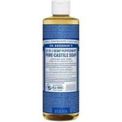 - Pure Castile Liquid Soap Peppermint 473ML