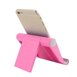 DZT1968 Universal Anti-scratch Washable Bed Desk Mount Cradle Holder Stand For Phone Ipad Table Pink