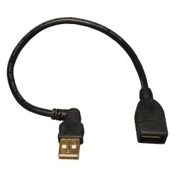 Tripp Lite U005-10I USB A a 2.0 Extension Cable 10-INCH Usb-a Left-angle M To Usb-a F