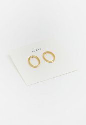 Ovals Earring - Gold