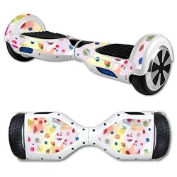 Mightyskins Protective Vinyl Skin Decal For Hover Board Self Balancing Scooter MINI 2 Wheel X1 Razor Wrap Cover Sticker Fruit Water