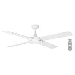 Goldair Ceiling Fan 132CM Silver 1 Light With Remote