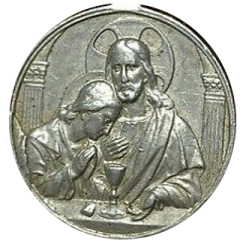 Sacred Heart Of Jesus - 300 Days Indulgence Medal
