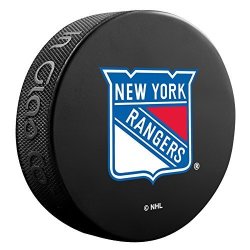 New York Rangers Basic Collectors Nhl Hockey Game Puck
