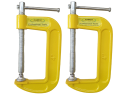 G Clamp Set Of 2 - 100MM 4-INCH