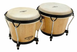 Latin Percussion Cp221aw Cp Traditional Bongos Natural Wood