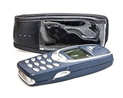 Caseroxx Leather-case With Belt Clip For Nokia 3310 Made Of Real Leather With Belt-clip In Black
