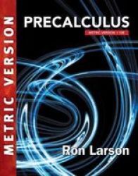 Precalculus International Metric Edition Paperback 10TH Edition