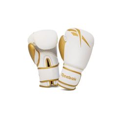 Reebok 10OZ Retail Boxing Gloves - White gold
