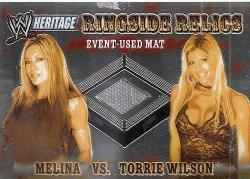 Melina Vs Torrie Wilson - "wwe Great American Bash 05" - Genuine Relic Card