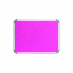 Info Board Aluminium Frame - 600 450MM - Pink